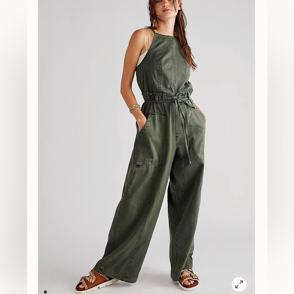 NWT Free People Hearts Run Free One Piece-Medium